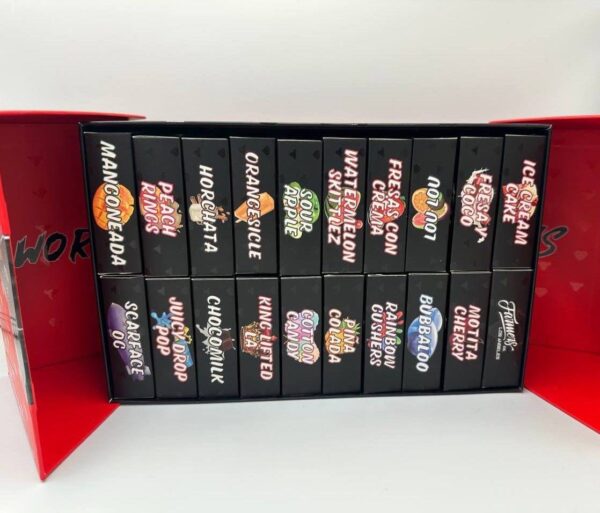 Toro Extracts Bulk Disposable Vape Mixed Variety Flavors Wholesale Boxes